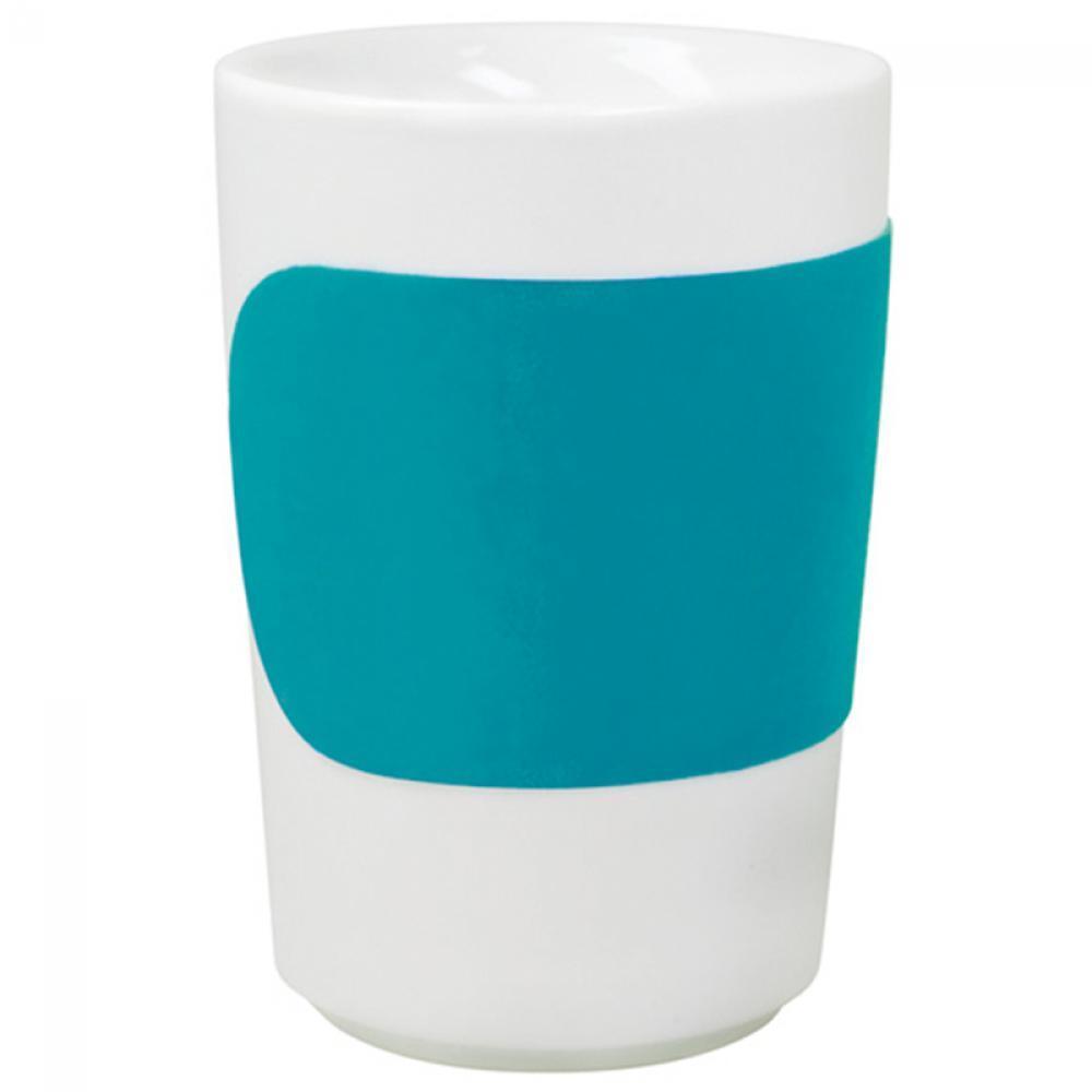 FIVE SENSES "TOUCH" TURCHESE MUG CON FASCIA VELLUTO