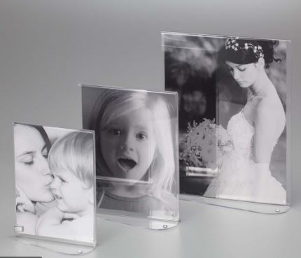 PORTAFOTO STRASS 13X18 TRASPARENTE