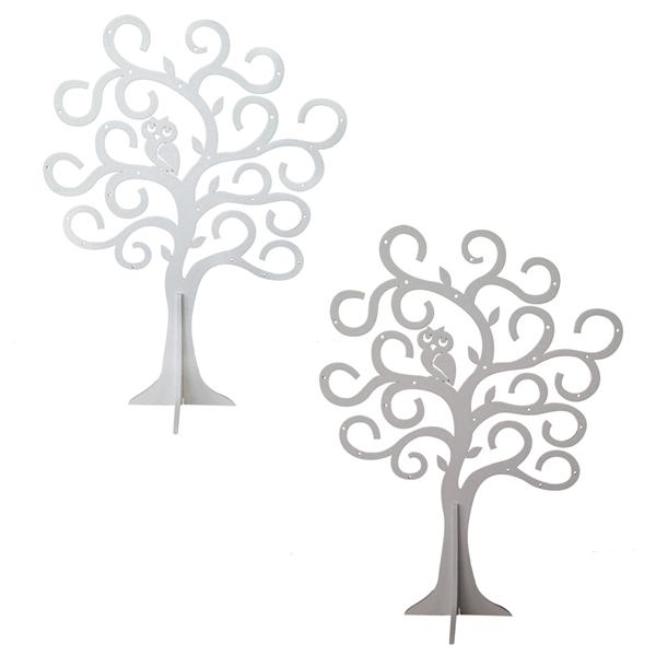 PORTAGIOIELLI ALBERO CON GUFO