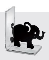 REGGILIBRO ELEFANTE "BABAR" TORTORA