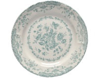 VASSOIO TONDO CM 30,9 TURCHESE