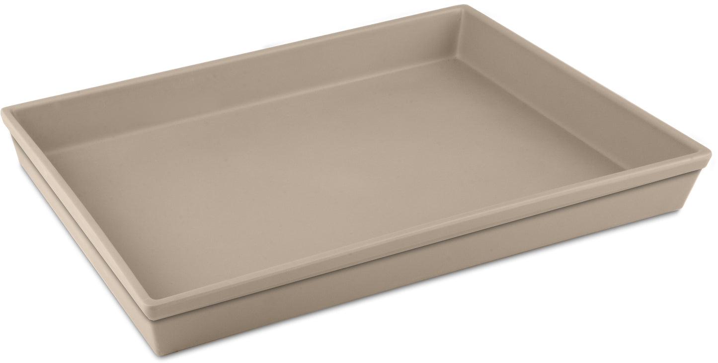 VASSOO RETT. 36X28 CM TORTORA