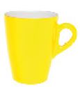 SET 2 MUG EAT TOP GIALLO