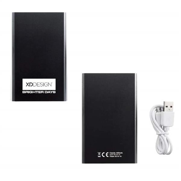 SLIM POWERBANK 4000 MAH NERO