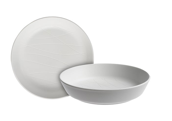 TAHITI SET 2 PIATTI FONDI D. 20 CM