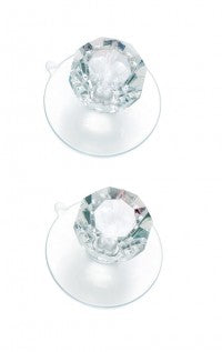 SET 2 GANCI A VENTOSA DIAMANTE