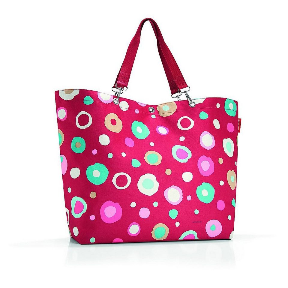 SHOPPER XL FUNKY DOTS 2 RED