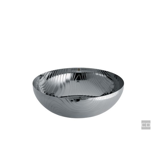 18/10 STAINLESS STEEL CUP WITH RELIEF DECORATION 21 CM