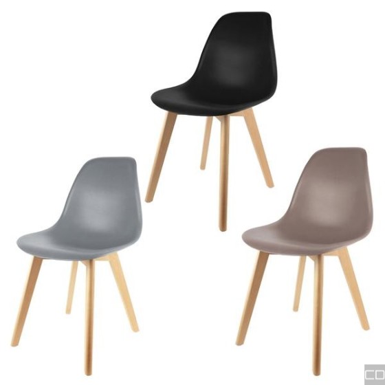 SCANDINAVIA TAUPE CHAIR IN...