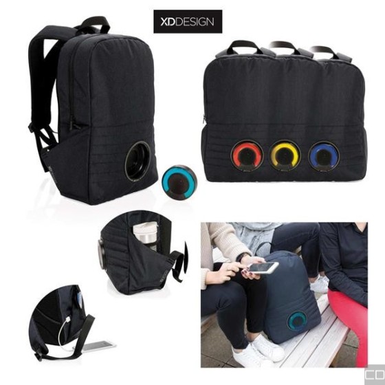 PARTY MUSIC LAPTOP BACKPACK...