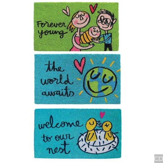 "Forever Young" DOORMAT