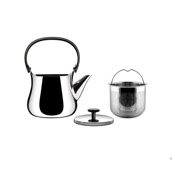 CHA STEEL KETTLE/TEAPOT ALSO SUITABLE FOR INDUCTION