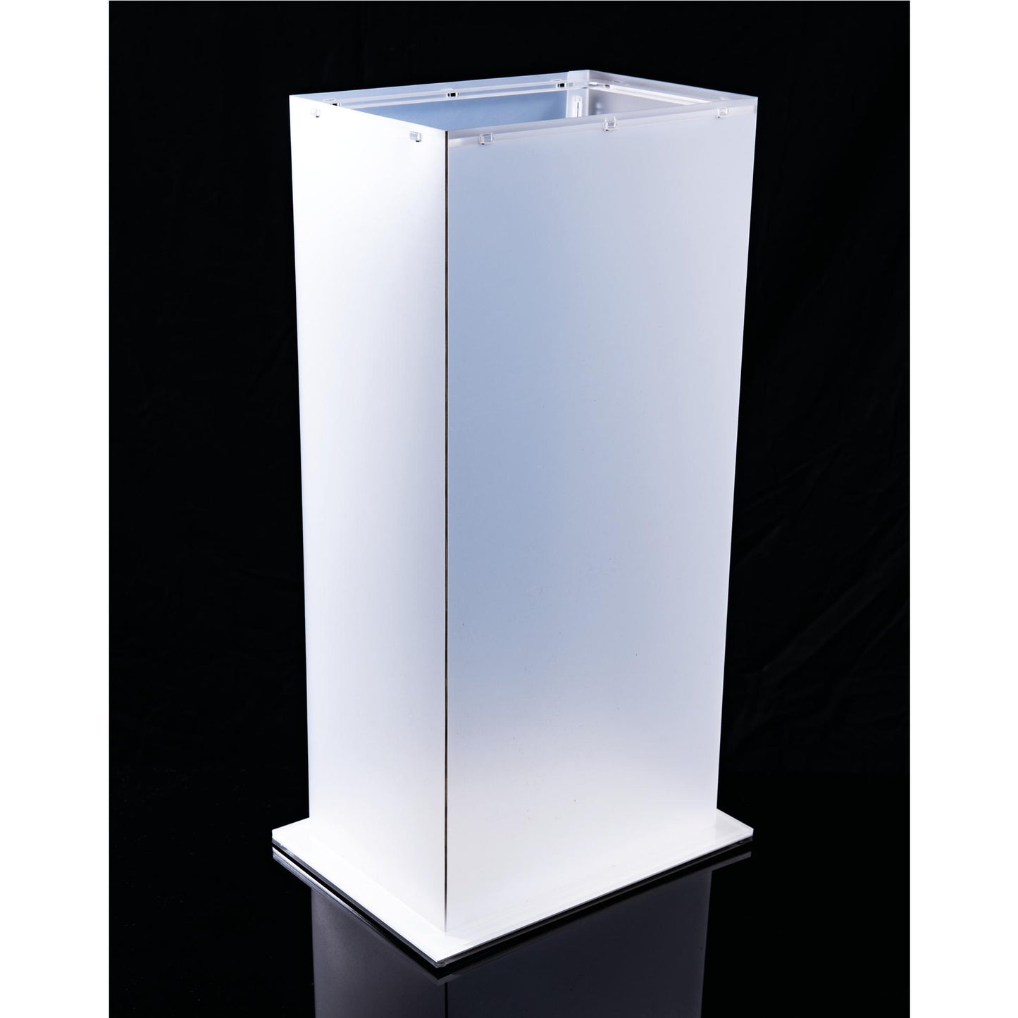 PORTAOMBRELLI RETTANGOLARE "KEILA" BIANCO IN PLEXI 29X21X55