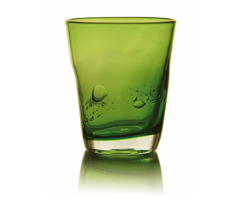 BICCHIERE ACQUA VERDE BLISTER