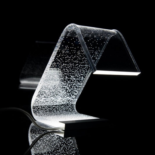 ABAT-JOUR C/LED "DEGRADE" TRASPARENTE