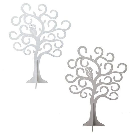 PORTAGIOIELLI ALBERO CON GUFO