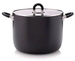 PENTOLA 2 MANICI NERO DM 20 CM