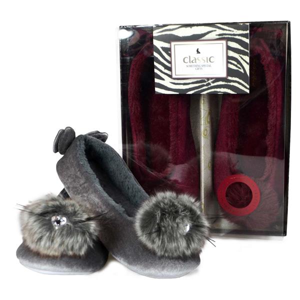 PANTOFOLE PON PON IN PELUCHE