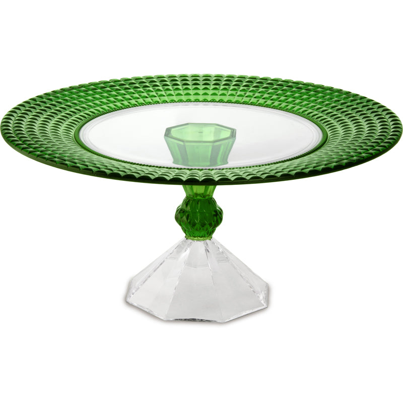 ALZATA TORTA DIAM 28 CM VERDE