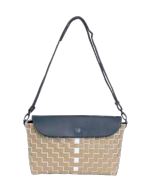 BORSA URBAN UPTOWN CAMMEL WHITE FINE LINE