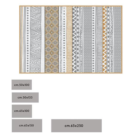 TAPPETO IN VINILE CM.65X150"ASILAH CAMEL