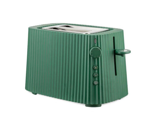 PLISSE' TOSTAPANE IN RESINA TERMOPLASTICA VERDE CON SPINA EUROPEA