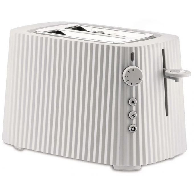 PLISSE', TOSTAPANE IN RESINA TERMOPLASTICA, BIANCO. SPINA EUROPEA