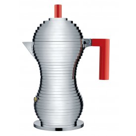 CAFFETTIERA PULCINA ROSSA 6 TAZZE PER INDUZIONE