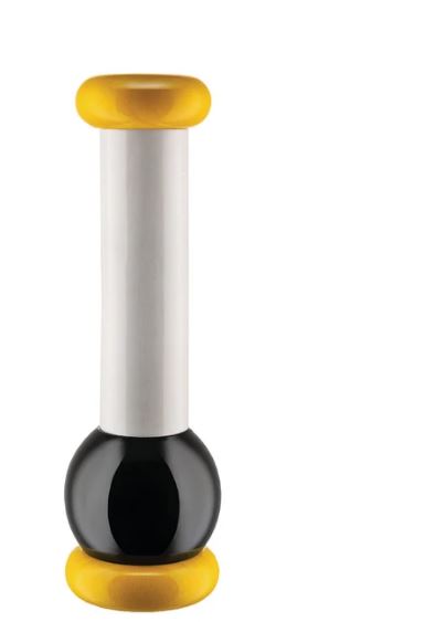 MACINA PEPE IN LEGNO LUCIDO GIALLO