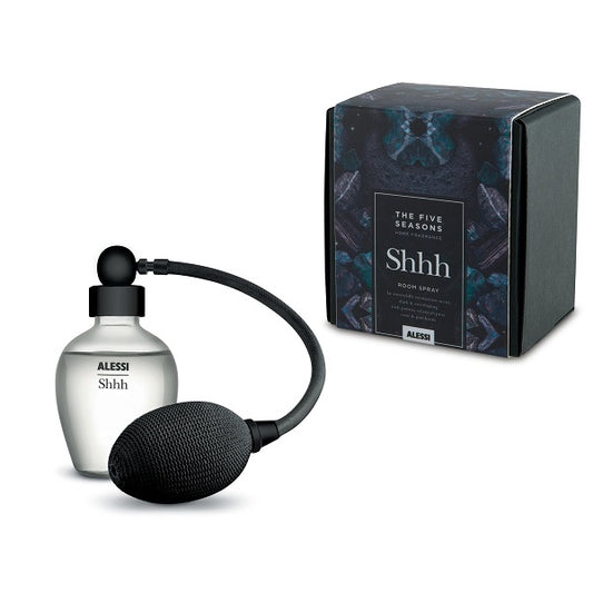NEBULIZZATORE DI FRAGRANZE PERAMBIENTE IN VETRO E ZAMA -SHHH