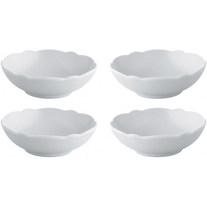 DRESSED AIR, COPPETTA CON RILIEVO WHITE IN MELAMINA