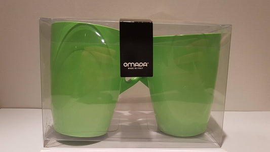 SET 2 MUG EAT TOP VERDE