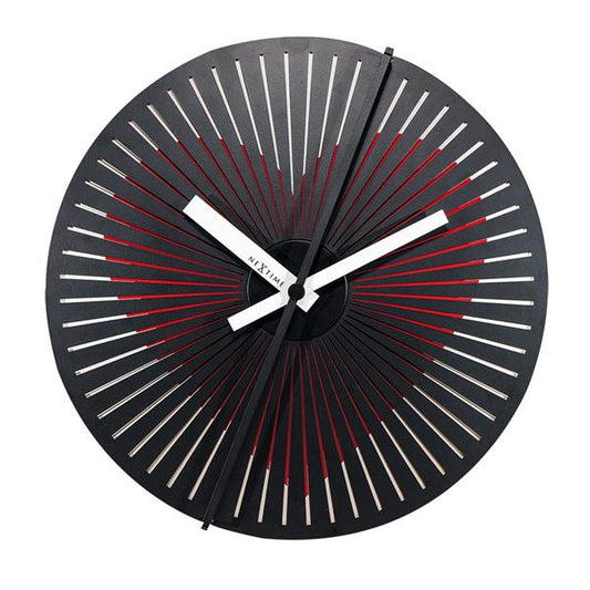 OROLOGIO DA PARETE "KINEGRAM HEART" BIANCO