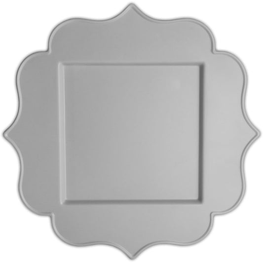 VASSOIO QUADRATO 41X41 CM GRIGIO