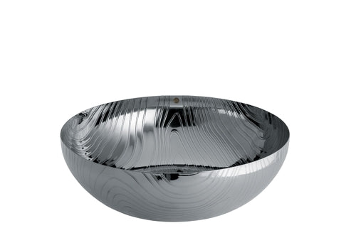 COPPA IN ACCIAIO INOSSIDABILE 18/10 CON DECORO IN RILIEVO 29 CM
