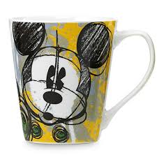 TAZZA LATTE TOPOLINO GIALLA DISNEY