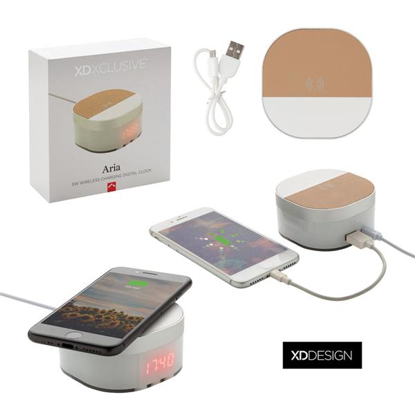 OROLOGIO DIGITALE CON RICARICA WIRLESS 5W