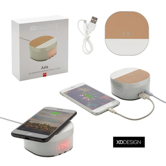 OROLOGIO DIGITALE CON RICARICA WIRLESS 5W