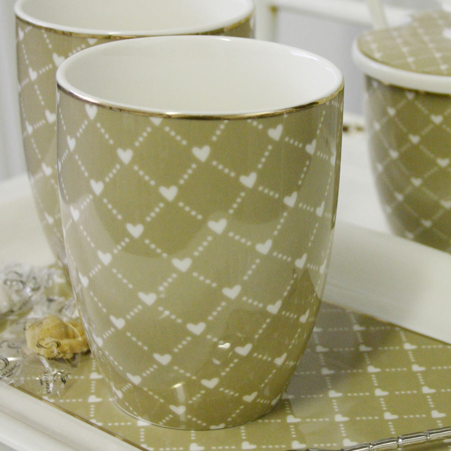 SET 2 MUG ROMANCE TORTORA