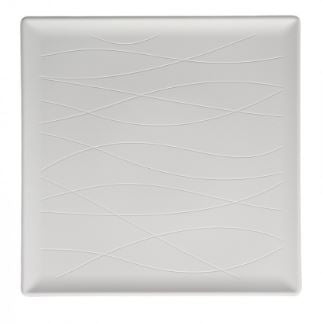 TAHITI SET 2 PIATTI PIANI QUADRATI  25,5X25,5